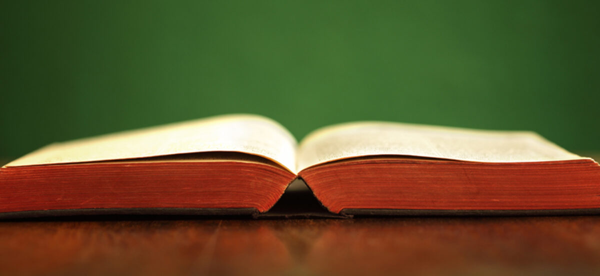 An open book