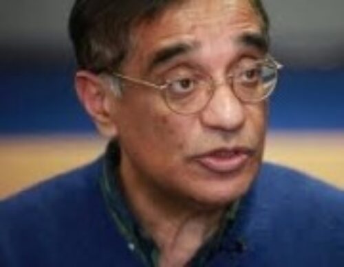 Professor Ali Asani speaking in a session