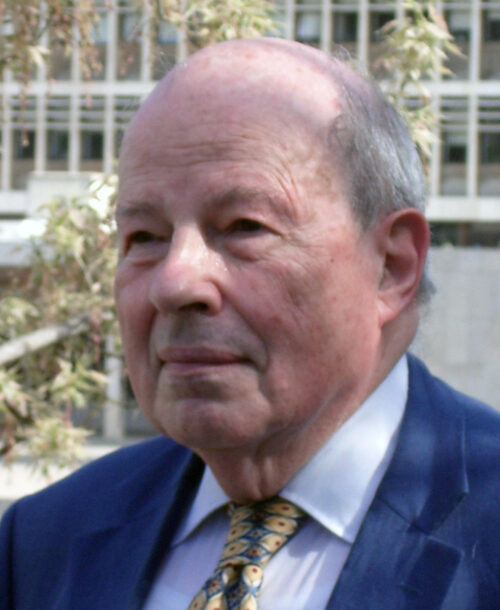 Professor Wilferd Madelung in a suit