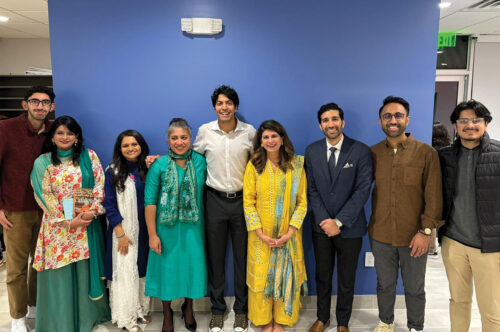 Dr Aliaa Remtilla meeting with Jamati members