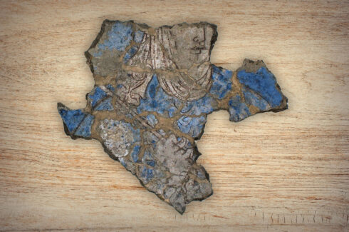 A Wealthy Arab, from the wall of Devashtich’s palace dated to the 7th Century CE, Panjakent (modern-day Tajikistan)