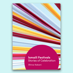 Ismaili Festivals book cover on a blue background