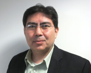 Yahia Baiza in a black suit